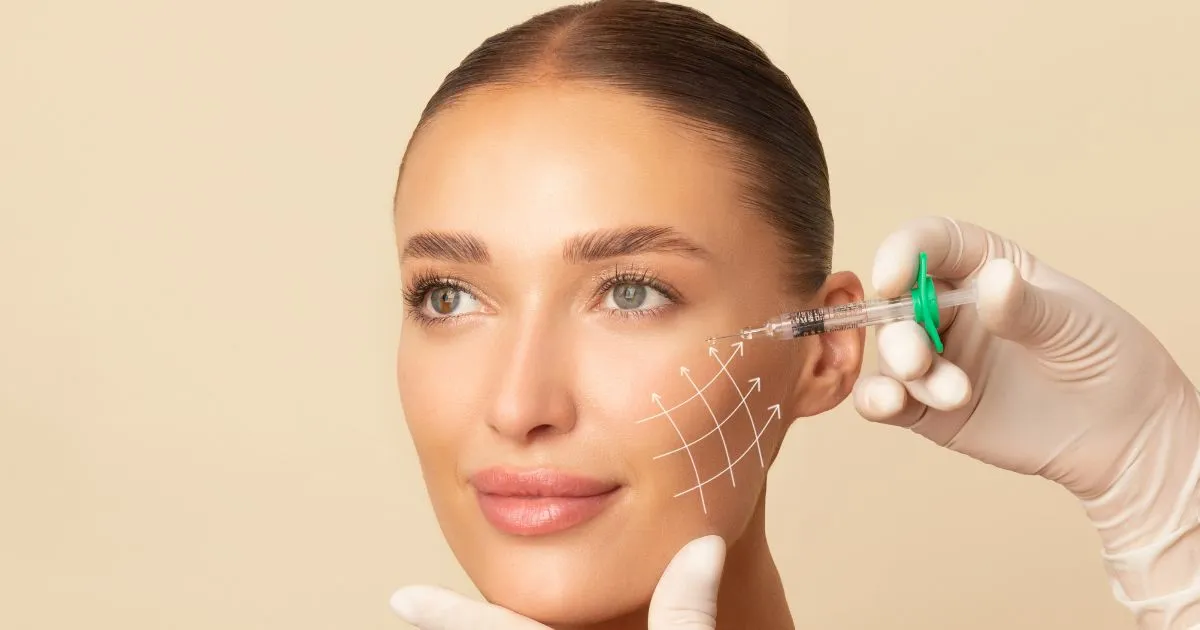 Facial rejuvenation with Sculptra Injection at a clinic in Tampa, FL